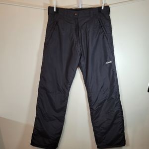Skigear Womens Black Snowpants with Pockets Large